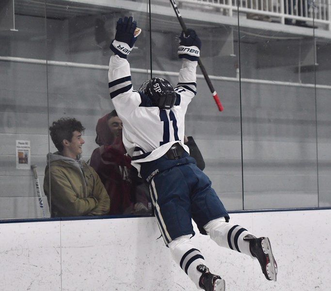 Webb (2 goals, 2 assists) sends St. John's Prep past Mounties